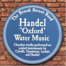 'Oxford' Water Music cover