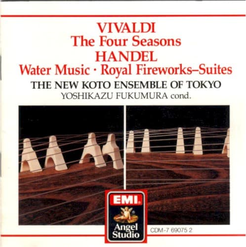 The Japanese Four Seasons: Vivaldi: The Four Seasons / Handel: Water Music Suite / Royal Fireworks Music Suite cover