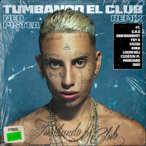 Tumbando el club (remix) cover