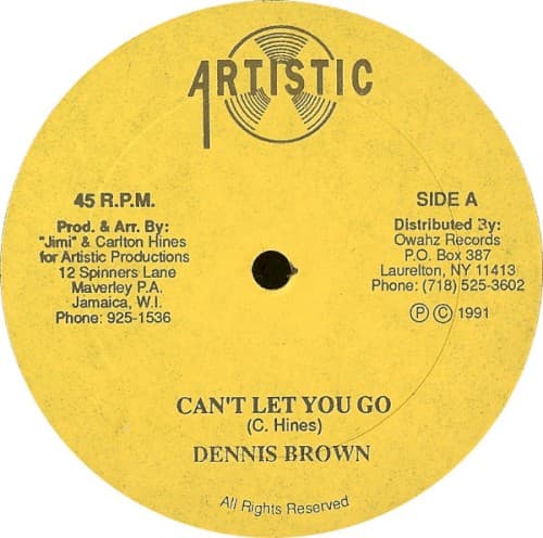 Can't Let You Go cover