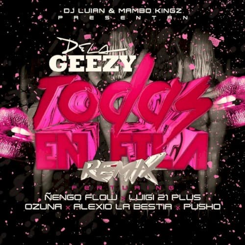 Todas en fila (remix) cover