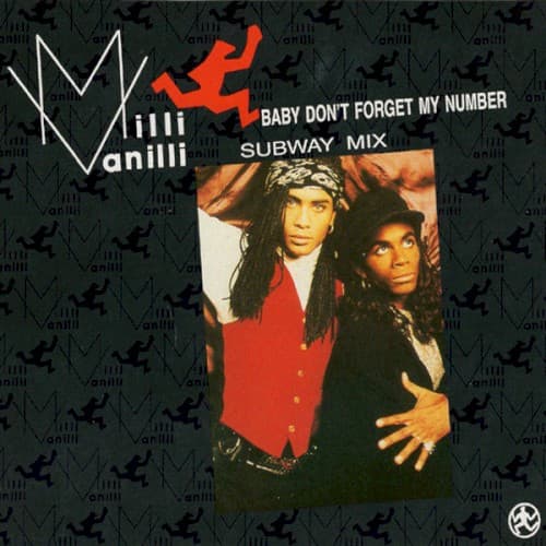 Baby Don’t Forget My Number cover