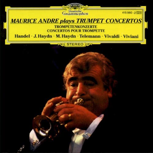Maurice André Plays Trumpet Concertos cover