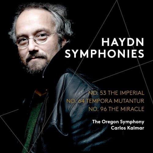 Symphonies: No. 53 “The Imperial” / No. 64 “Tempora mutantur” / No. 96 “The Miracle” cover