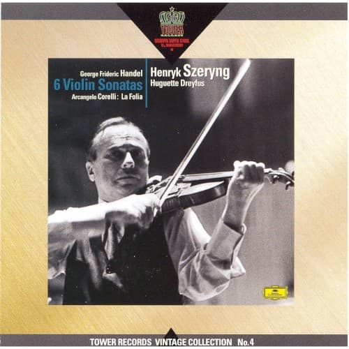 George Frideric Handel: 6 Violin Sonatas / Arcangelo Corelli: La Folia cover