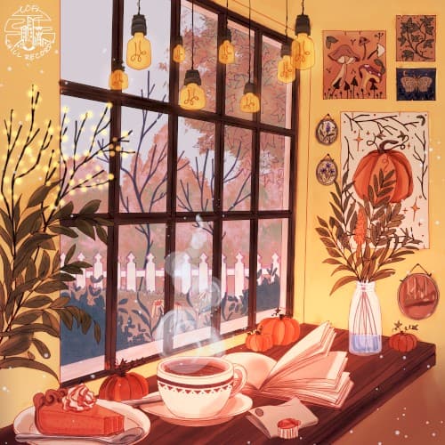 Coffee in Autumn cover