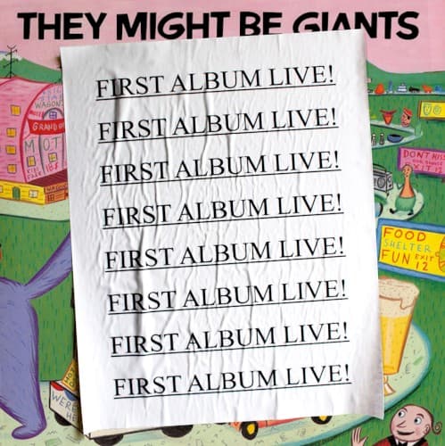 First Album Live cover