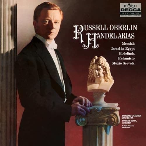 Russell Oberlin Sings Handel Arias cover