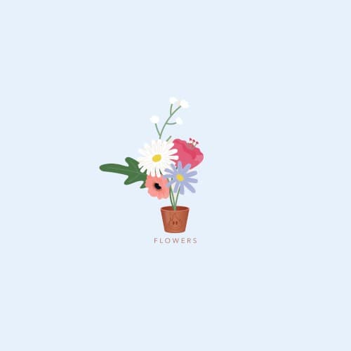 Flowers cover