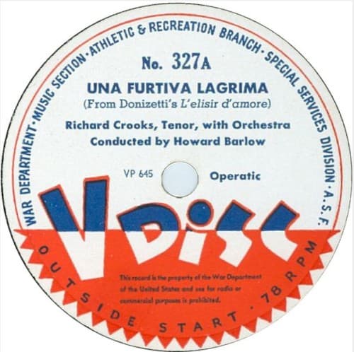 Donizetti: Una furtiva lagrima / Handel: Largo cover