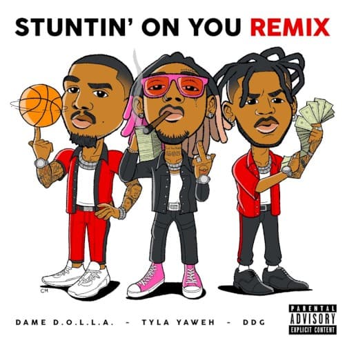 Stuntin’ On You (Remix) cover
