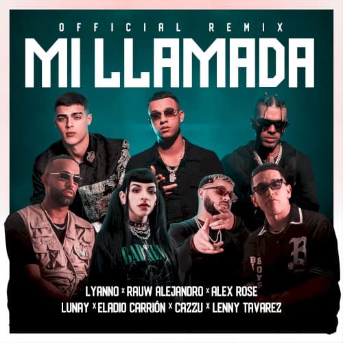 Mi llamada (remix) cover