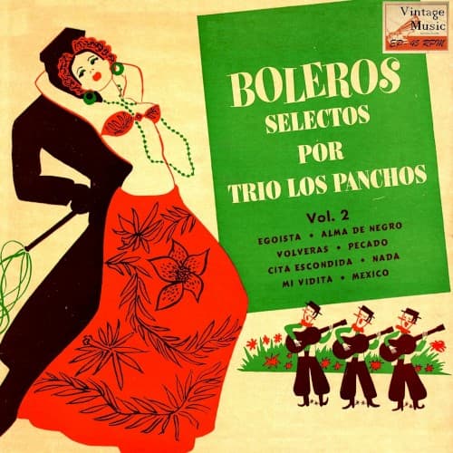 Boleros selectos por Trío Los Panchos, Vol. 2 cover