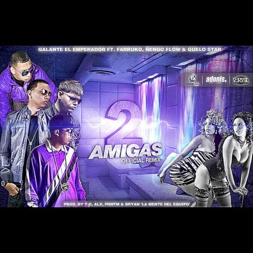 2 amigas (remix) cover