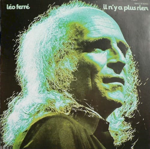 Il n’y a plus rien cover