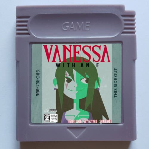 VANESSA WITH AN F cover
