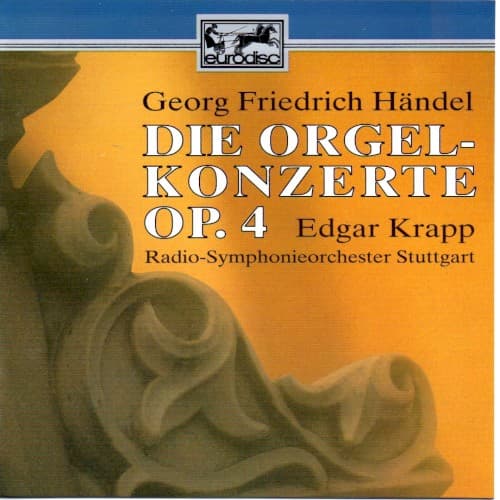 Die Orgelkonzerte Op. 4 cover