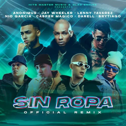 Sin ropa (remix) cover