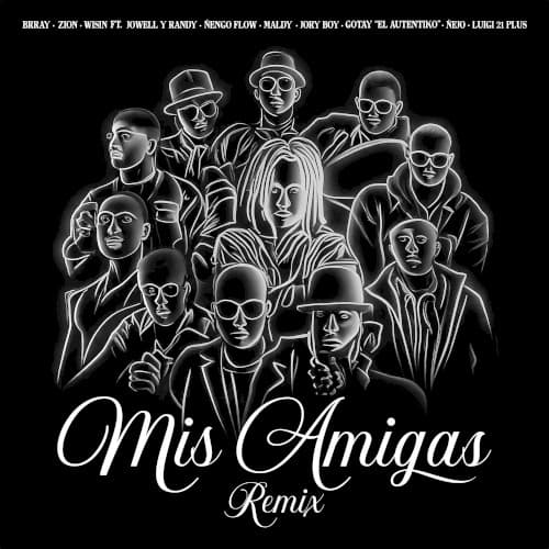 Mis amigas (remix) cover