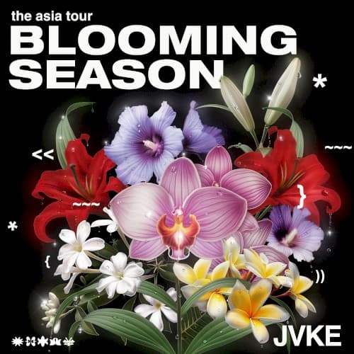 the asia tour: blooming season cover