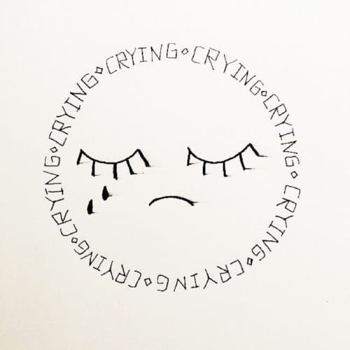 Crying cover