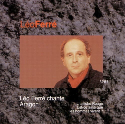 Léo Ferré, avec le temps… Volume 11: Léo Ferré chante Aragon, 1961 cover