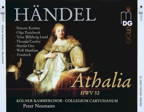 Handel: Athalia, HWV 52 cover