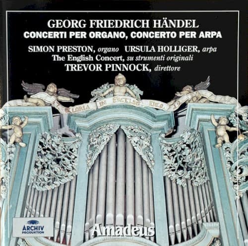 Concerti per organo e arpa: HWV 296 / HWV 304 / HWV 308 / HWV 294 cover