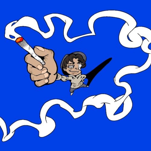 Left-Handed Cigarette cover