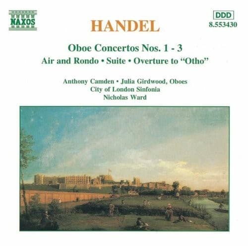 Oboe Concertos nos. 1 - 3 / Air and Rondo / Suite / Overture to "Otho" cover