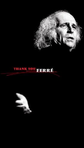 Thank You Ferré cover