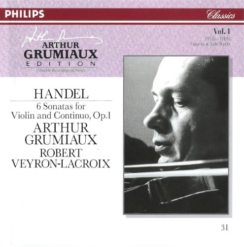 6 Sonatas for Violin and Continuo, Op. 1 cover