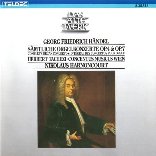 Sämtliche Orgelkonzerte, op. 4 & op. 7 cover