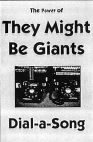 The Power of They Might Be Giants Dial‐a‐Song cover