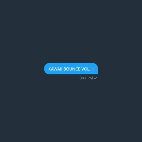 kawaii bounce, vol. II cover