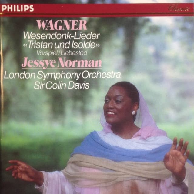 Wesendonk-Lieder / Tristan und Isolde: Vorspiel/Liebestod (soprano: Jessye Norman, London Symphony Orchestra feat. conductor: Sir Colin Davis) cover