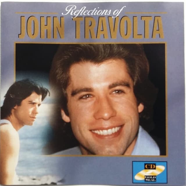 Reflections of John Travolta cover
