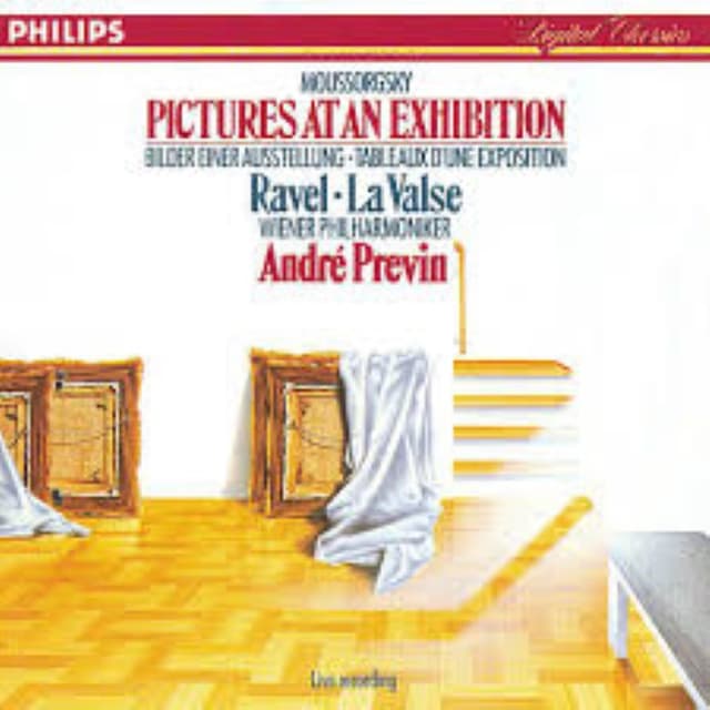 Pictures at an Exhibition (Wiener Philharmoniker feat. conductor: André Previn, piano: Alfred Brendel) cover
