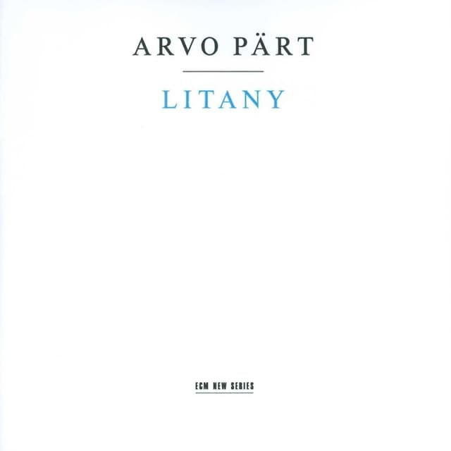 Litany cover