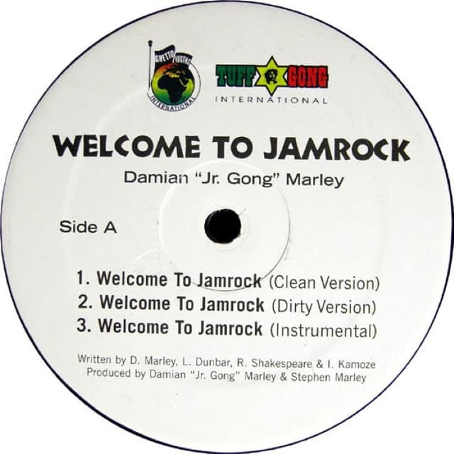 Welcome to Jamrock / Lyrical .44 cover