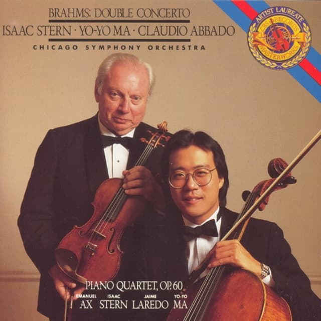 Double Concerto, Op. 102 / Piano Quartet No. 3 in C minor, Op. 60 cover