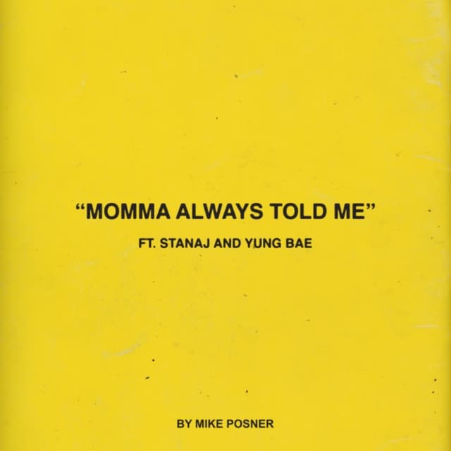Momma Always Told Me cover