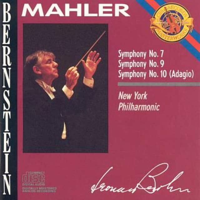 Symphonies Nos. 7, 9 & 10 (New York Philharmonic feat. Leonard Bernstein) cover