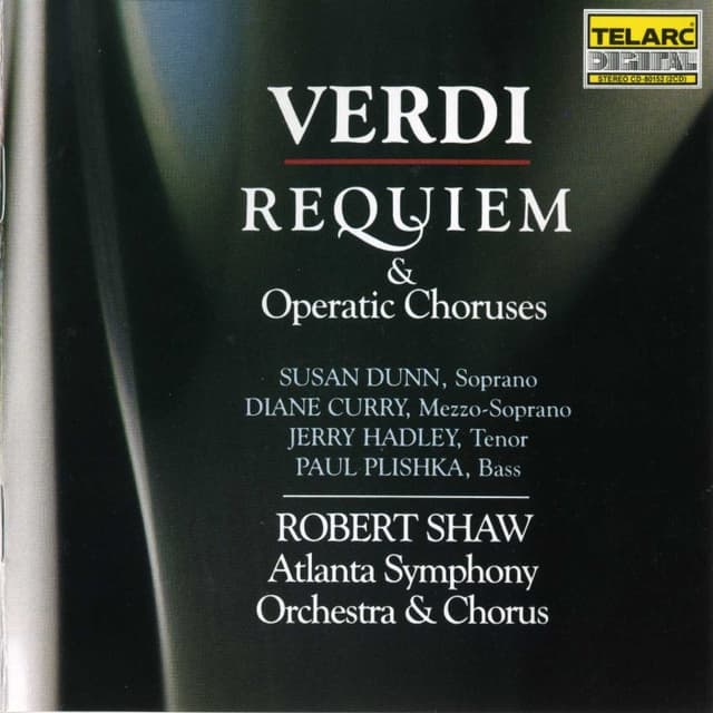 Requiem & Operatic Choruses (Atlanta Symphony Orchestra & Chorus feat. conductor Robert Shaw) cover
