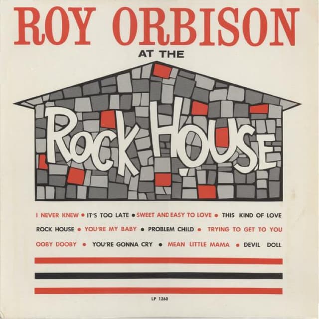 Roy Orbison at the Rock House cover