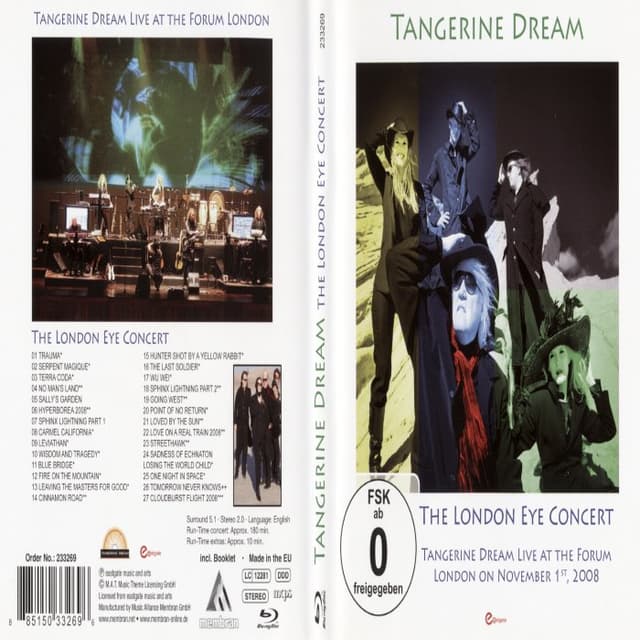 The London Eye Concert: Live at the London Forum November 2008 cover