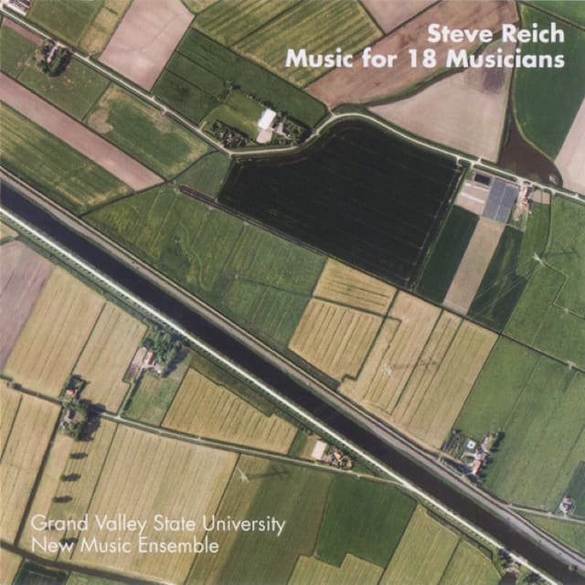 Music for 18 Musicians (Ensemble Modern) cover