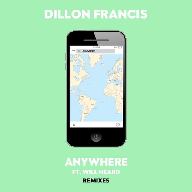 Anywhere (remixes) cover