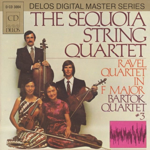 Ravel Quartet in F major / Bartók Quartet No. 3 cover