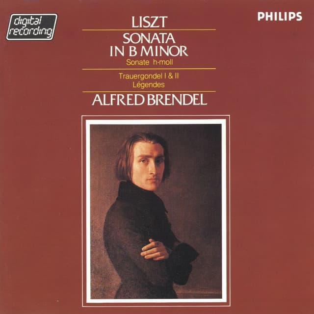 Sonata in B minor, Légendes, Trauergondel I & II (piano: Alfred Brendel) cover